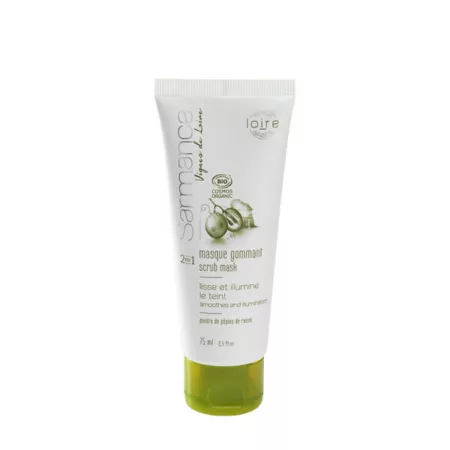 masque gommant bio peaux sensibles acné