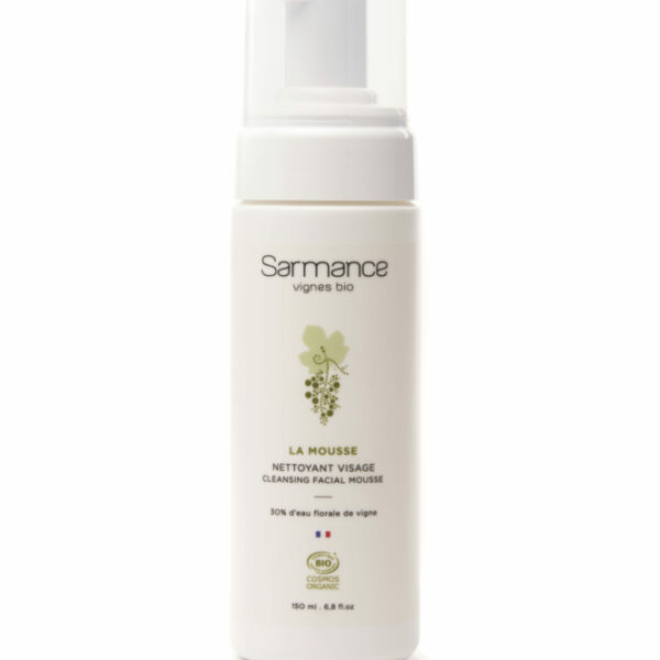 Mousse nettoyante visage bio