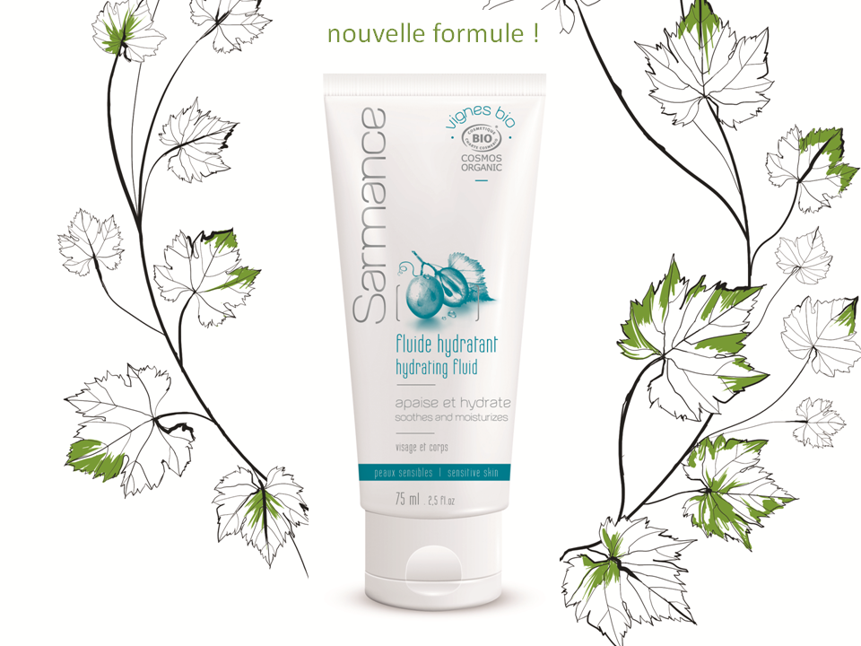 peau sensible fluide hydratant