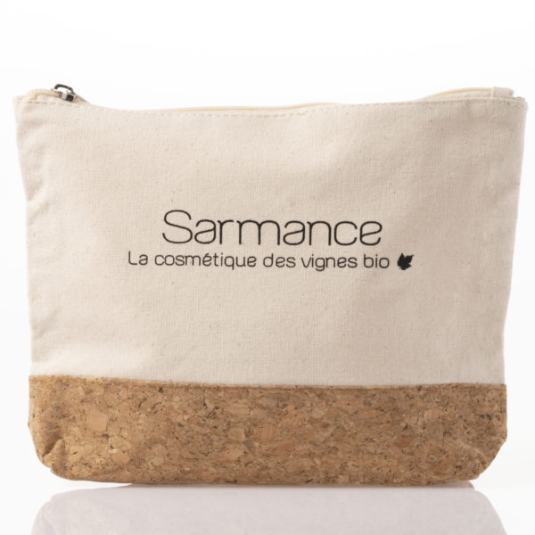 Trousse coton liège naturel