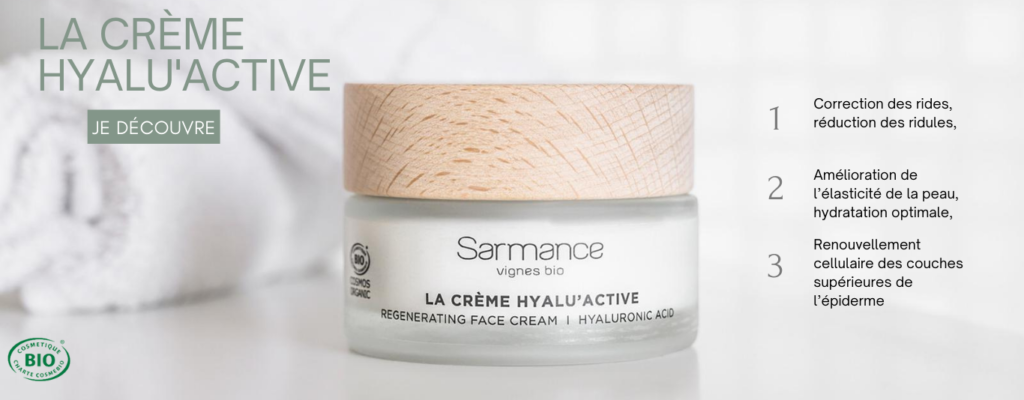 Crème visage nourrissante et antioxydante bio - Sarmance