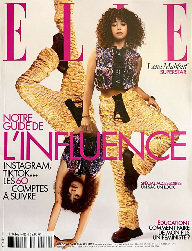 Sarmance est dans le magazine Elle